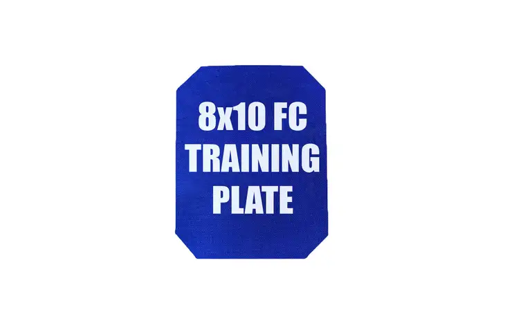 Custom Armor Group Non Ballistic Blue Marked SAPI Training Plate - view 4